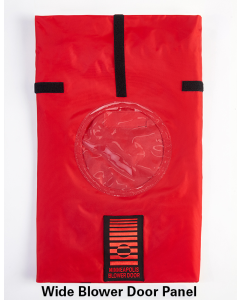 Wide Blower Door Panel - Single Fan